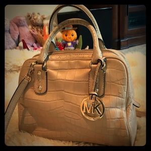 Michael Kors alligator style convertible bag *fab*